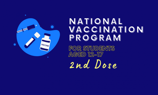 Notice: National Vaccination Program for Students Aged 12-17 2nd Dose