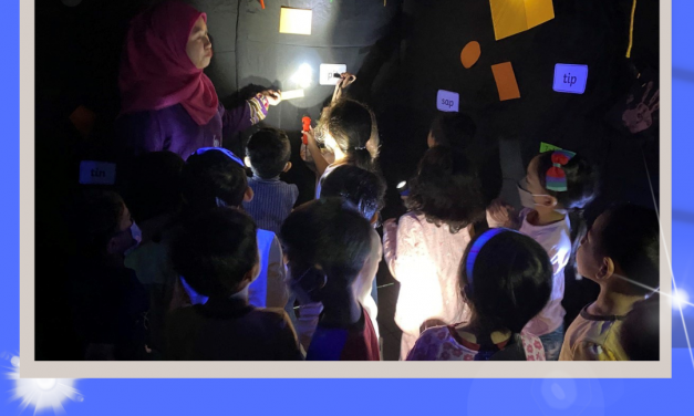 Preschoolers Explore Light and Dark