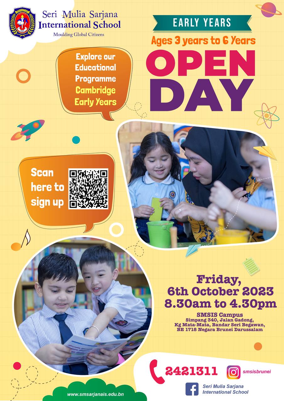 SMSIS Open Day For Early Years | Seri Mulia Sarjana International School